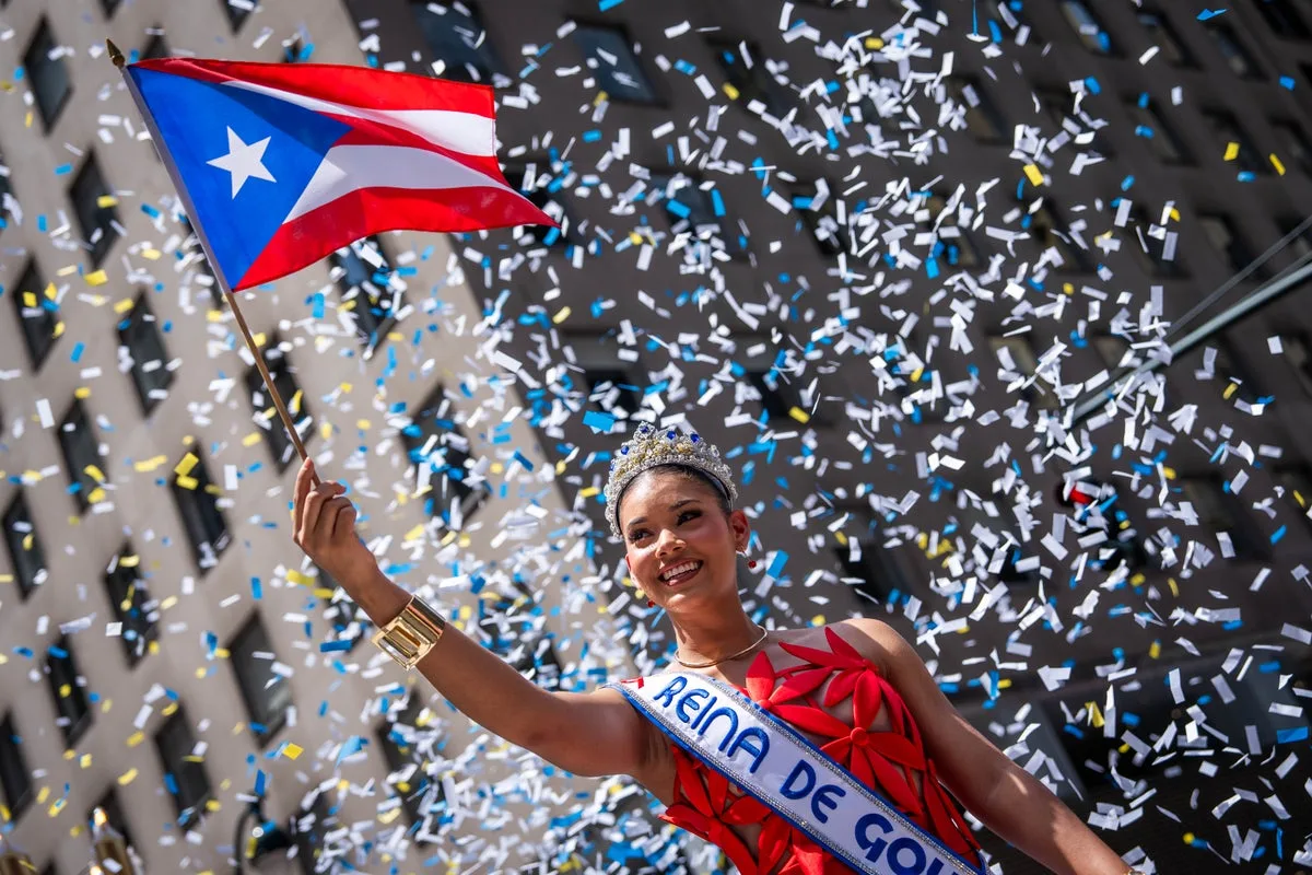 Puerto Rican Day Parade Held in Manhattan with Music and Celebrations