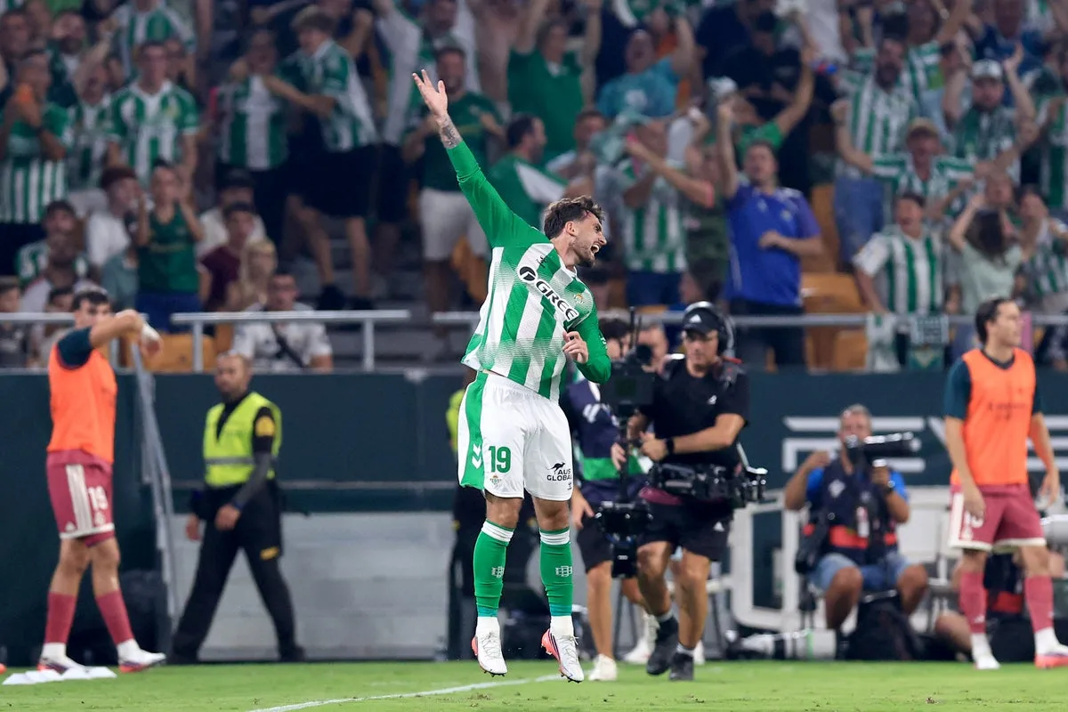 Real Betis Defeat Real Madrid 1-0 With Late Winner From Troy Parrott
