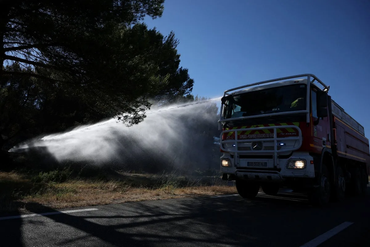 Heatwave and Wildfires Cause Crop Losses and Evacuations in Southern France