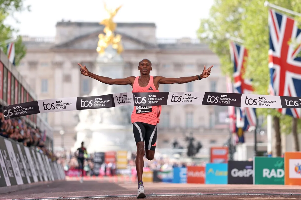 Reports Claim Sabastian Sawe Runs Sub-Two-Hour Marathon at London Marathon
