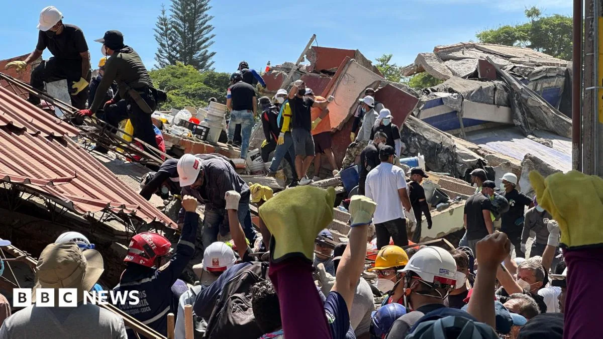 Rescue Efforts Continue After 7.4 Magnitude Earthquake Strikes Colombia
