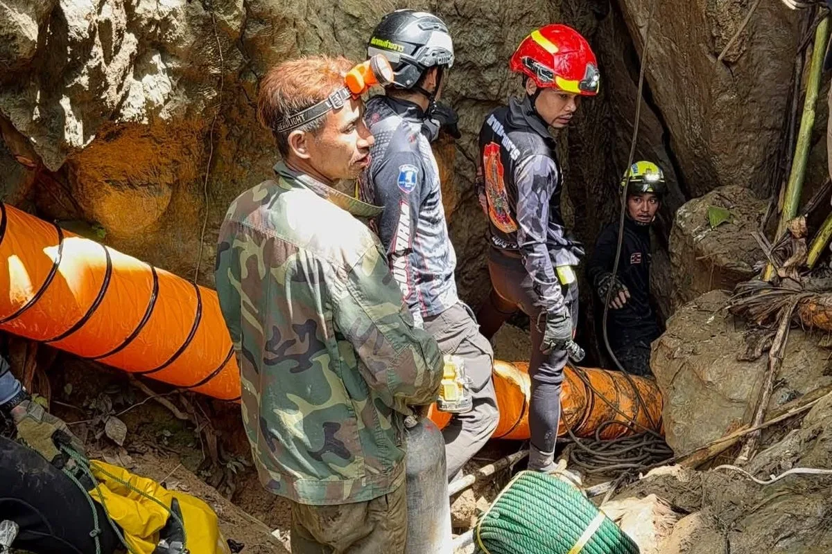 Rescue Efforts Underway for Seven Trapped in Laos Cave After Flash Floods