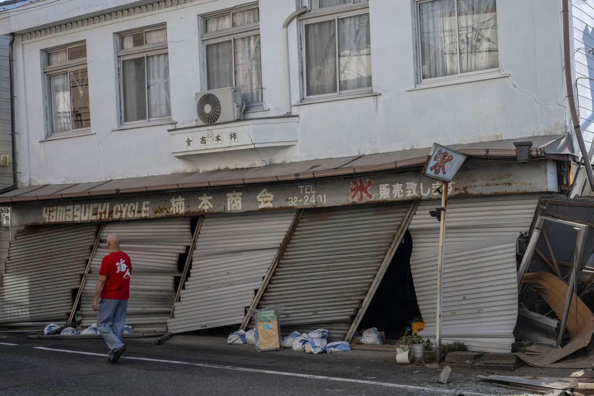 Rescue Operations End After Deadly Earthquake in Southwest Japan