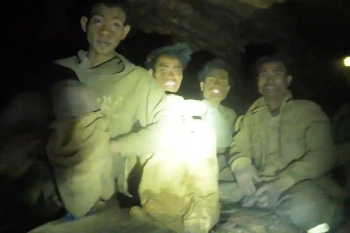 Rescue Efforts Continue for Five Trapped in Flooded Laos Cave