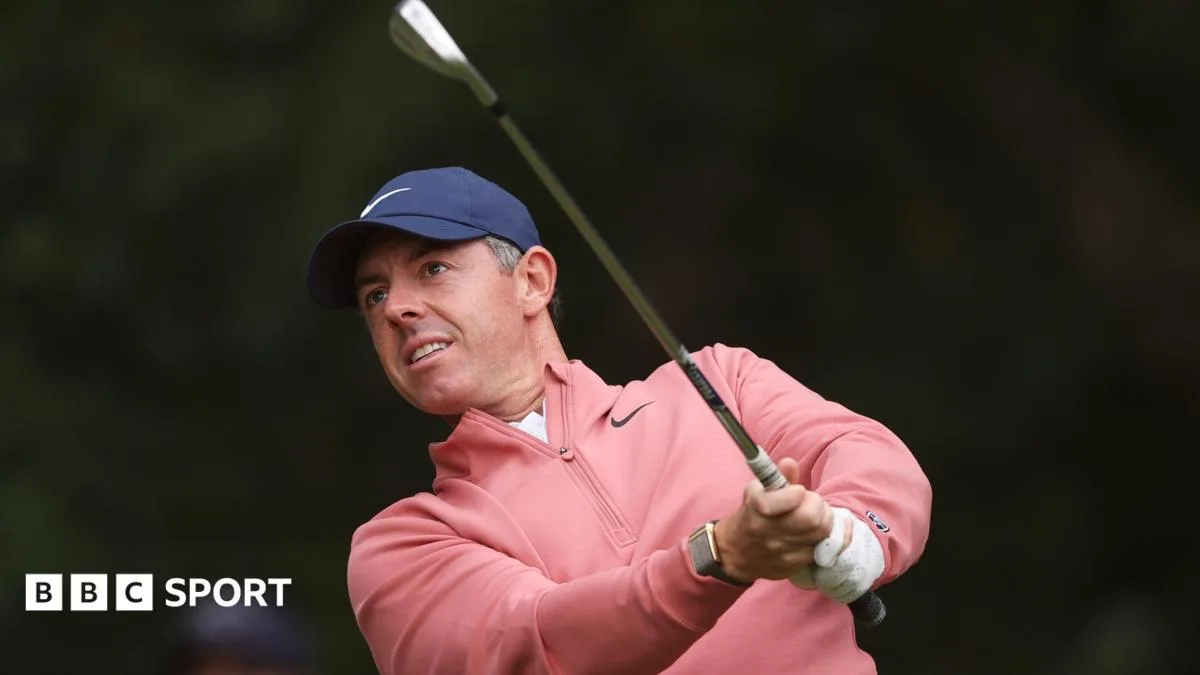 Rory McIlroy Closes Third Round Near Leaders at BMW PGA Championship