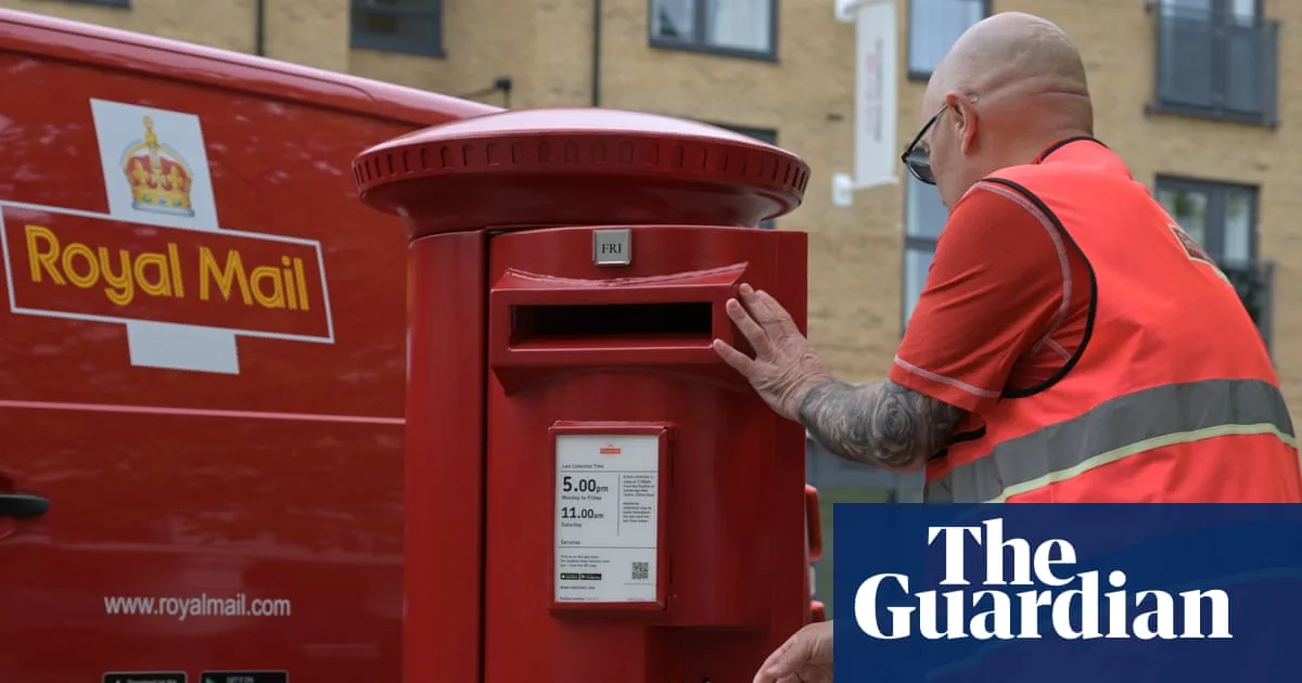 Royal Mail Parent CEO Receives £6.9m Pay as Group Profits Decline