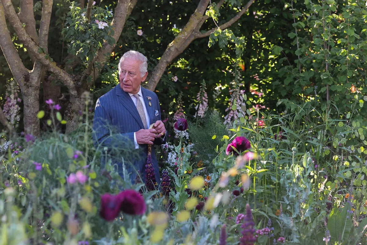Royals and Celebrities Attend RHS Chelsea Flower Show Featuring Painted Gnomes