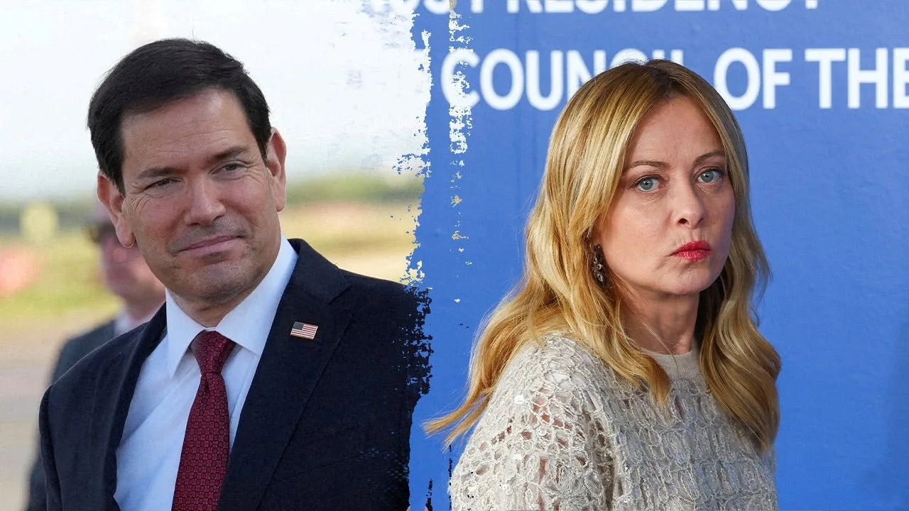 Secretary of State Rubio Meets Italian Premier Meloni Amid U.S.-Italy Tensions