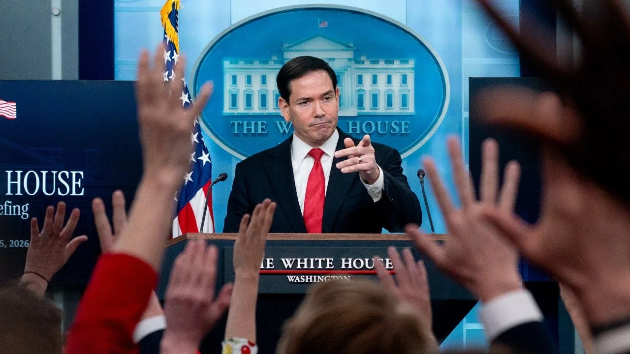 Rubio Travels to Rome for Meetings with Pope Leo and Italian Prime Minister