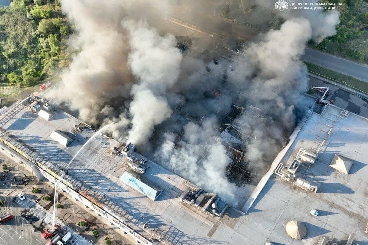 Russian Drone Strike Hits Ukrainian Shopping Mall, Causing Multiple Deaths and Injuries