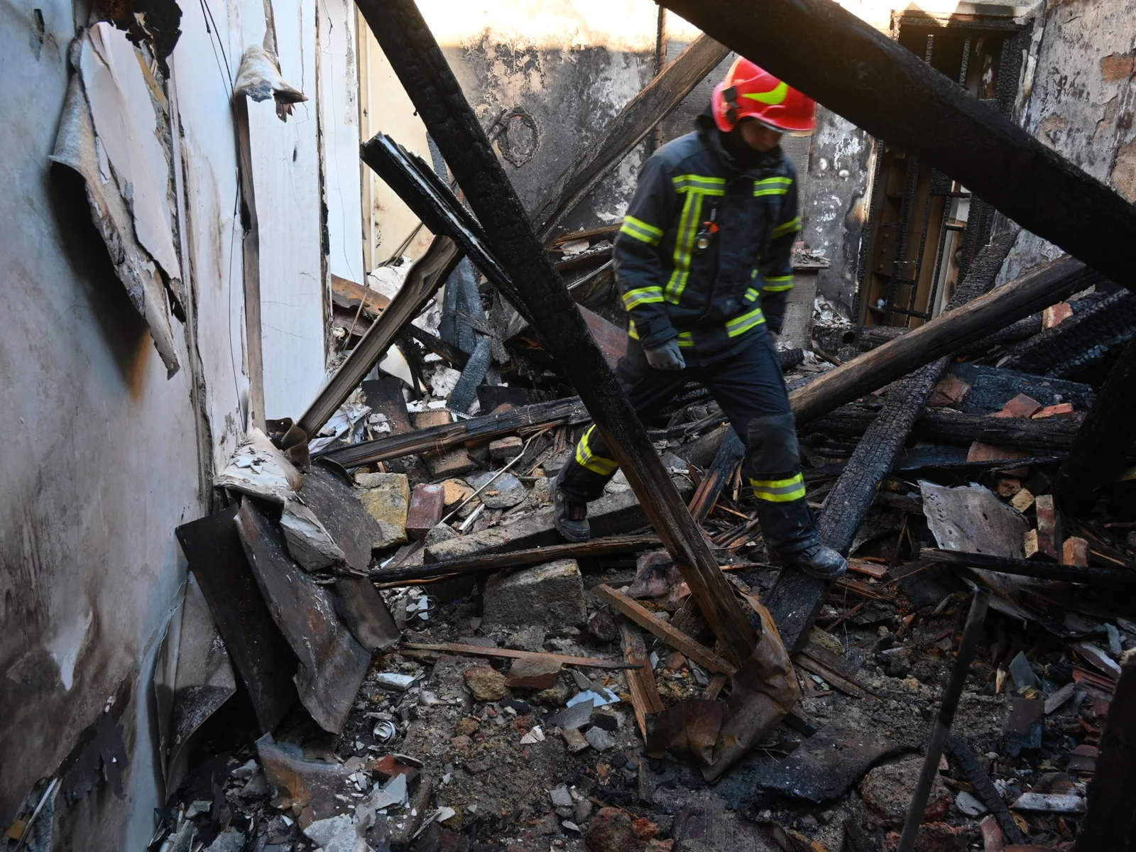 Russian Drone Strikes Hit Odesa, Injure Civilians and Damage Buildings