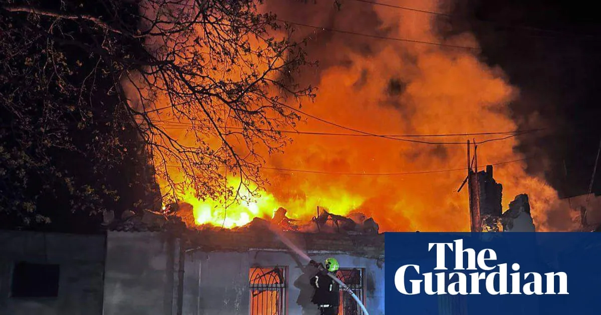 Russian Drone Strikes Kill Two in Odesa Amid Reports of Ceasefire Violations