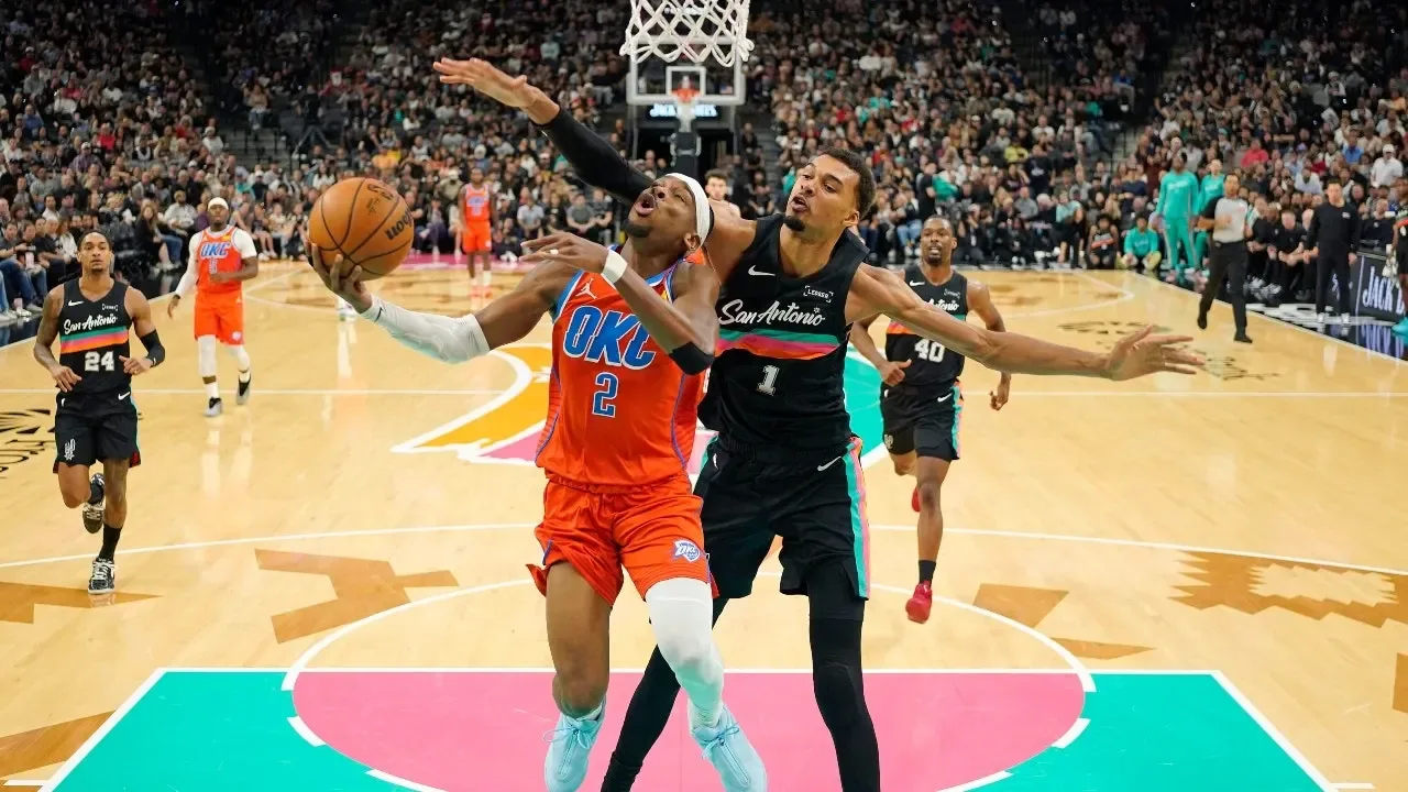 Spurs Defeat Thunder 122-115 in Double Overtime to Take Game 1 of West Finals