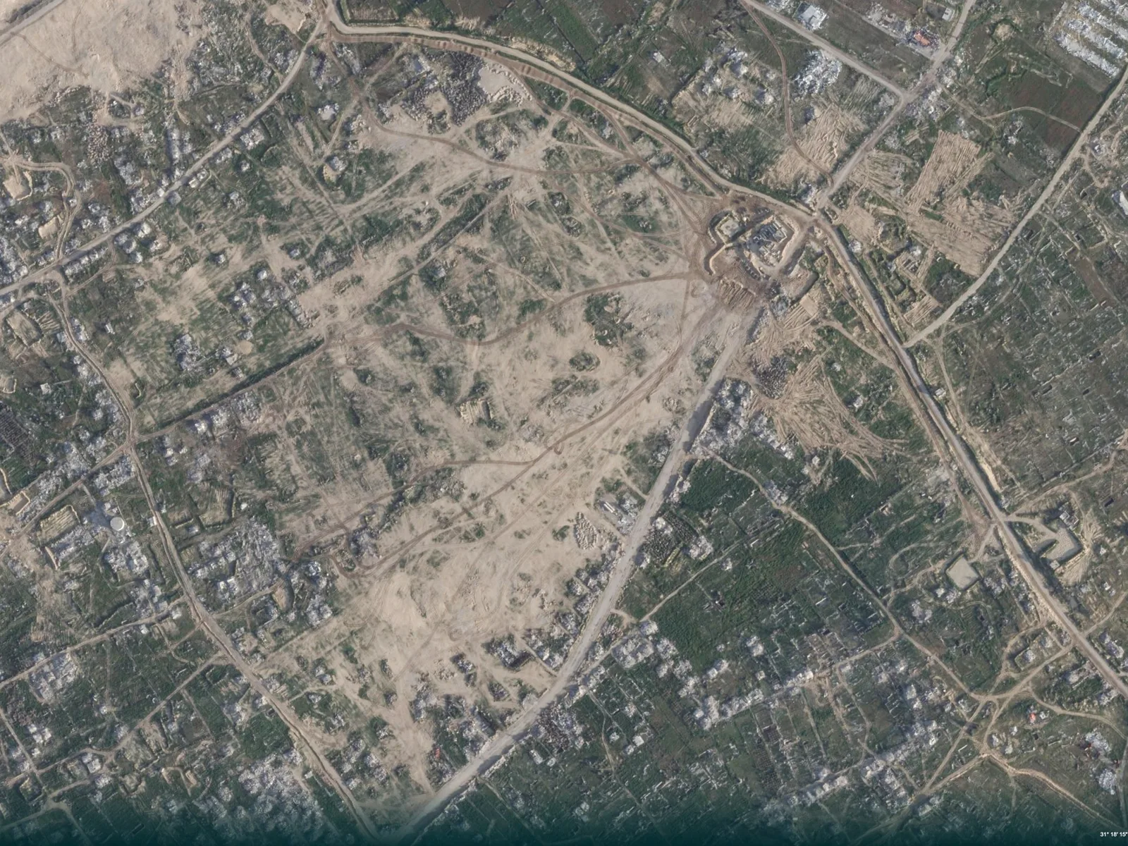 Satellite Images Show Israel Expanding Military Sites in Gaza