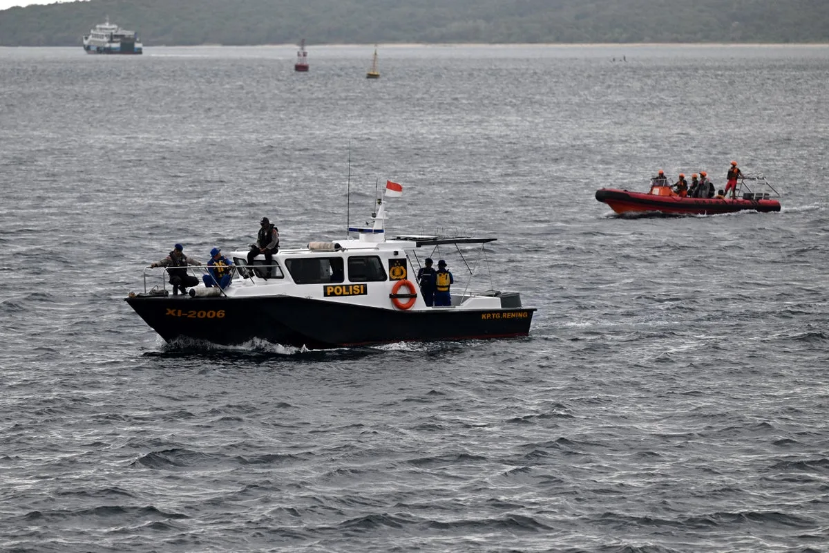 Search Launched for Indonesian Passenger Ship Missing in Java Sea