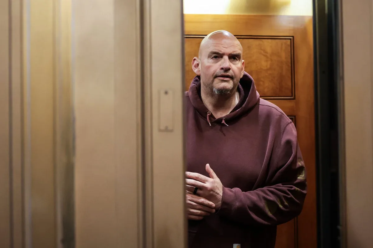 Sen. John Fetterman Responds to Critical Report on His Senate Engagement