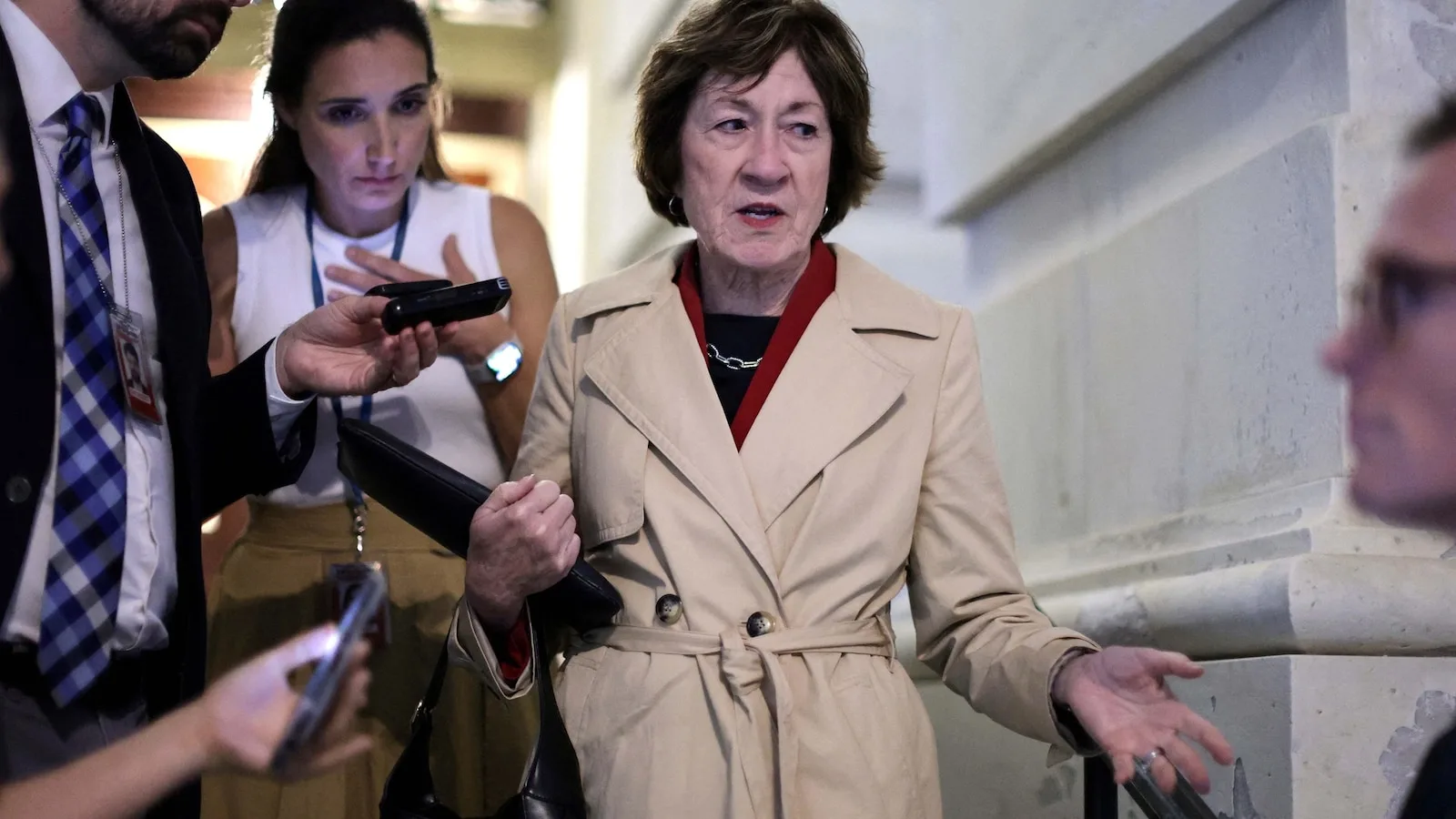 Sen. Susan Collins Responds to Corruption and Bribery Allegations in Reports