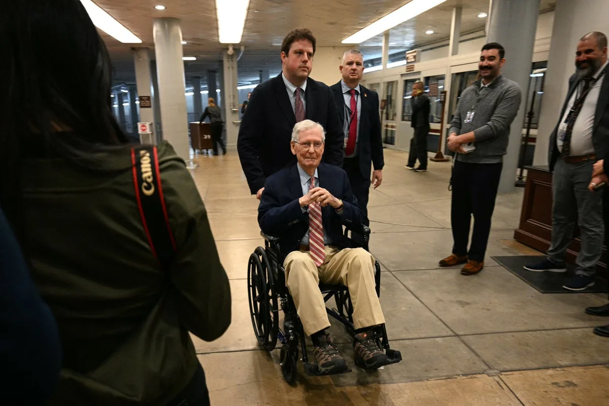 Senator Mitch McConnell Remains Hospitalized With Limited Updates on Condition