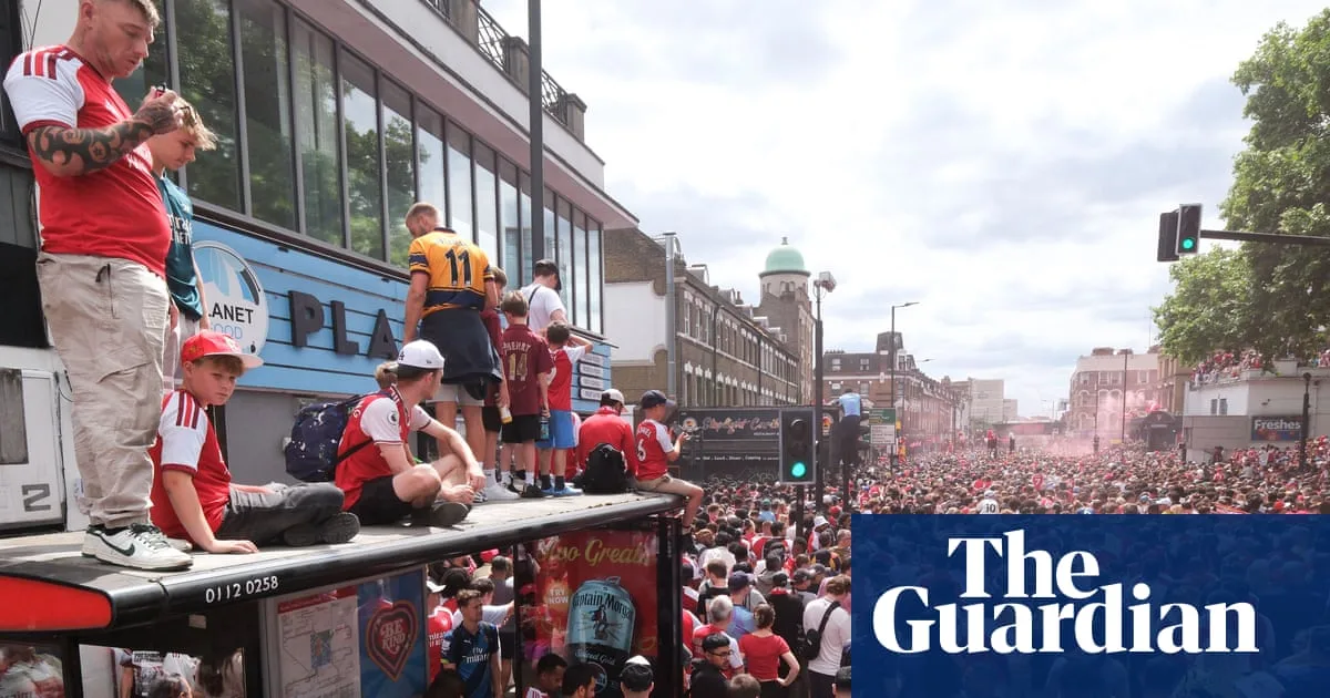 Sixteen Arrested and 75 Rescued During Arsenal Premier League Victory Parade