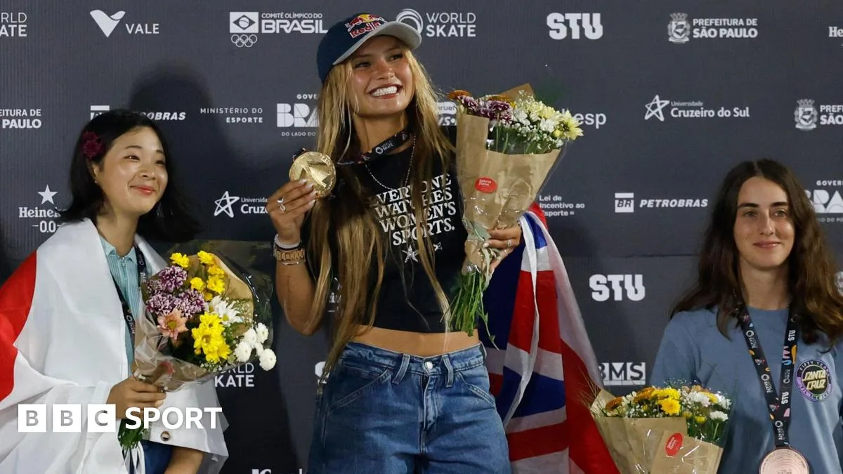 Sky Brown Wins Second Skateboarding World Championship in Brazil