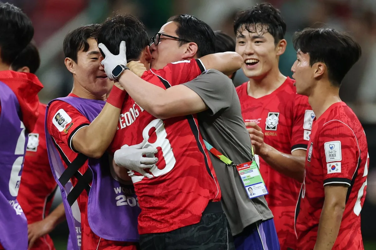 South Korea Defeats Czech Republic 2-1 in World Cup Group A Comeback