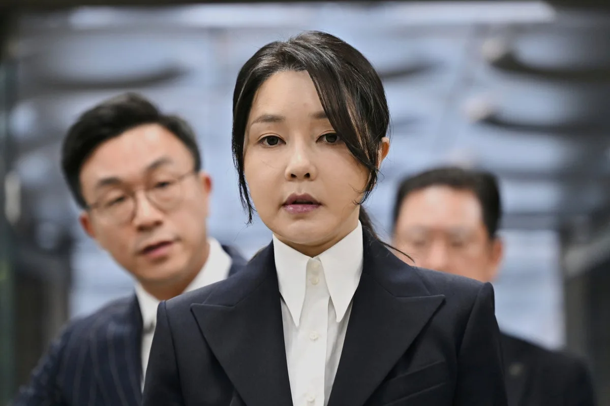 South Korea's Former First Lady Kim Keon Hee Sentenced to 7 Years for Bribery