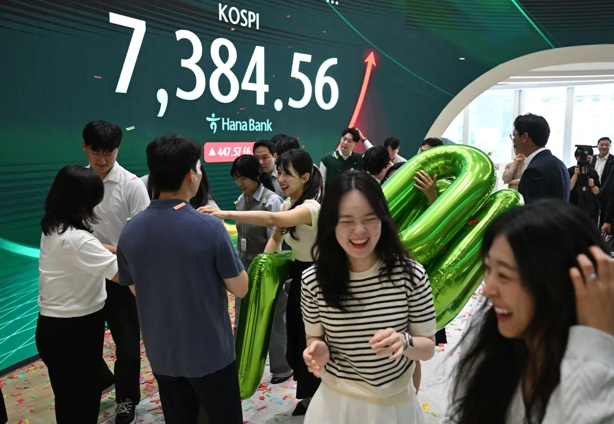South Korea's Kospi Index Hits Record High Amid 2026 Stock Market Surge