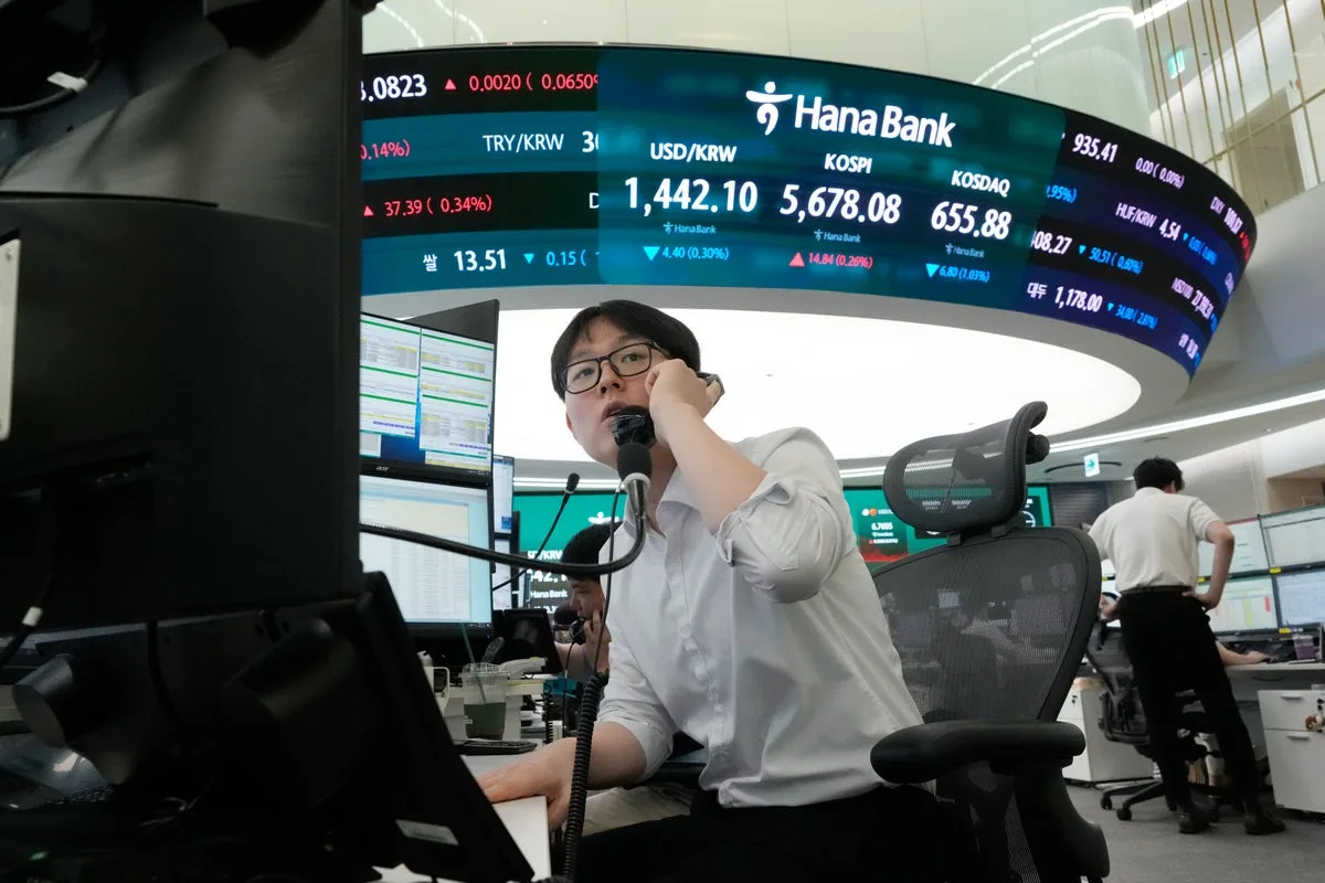 South Korean Stock Market Posts Record Rally Amid Chipmaker Surge