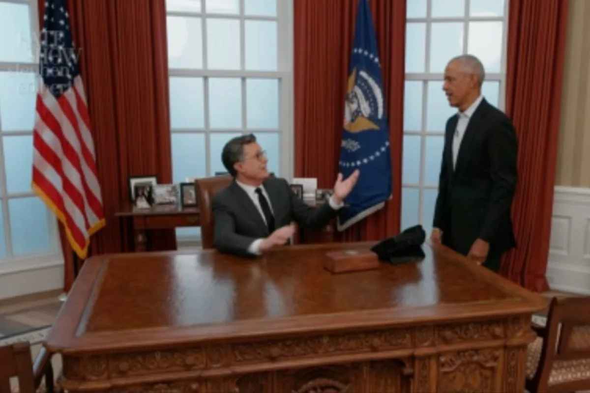 Stephen Colbert Interviews Barack Obama as Late Show Nears Final Episodes