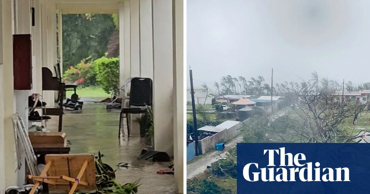 Super Typhoon Sinlaku Strikes Northern Mariana Islands and Guam, Causing Widespread Damage