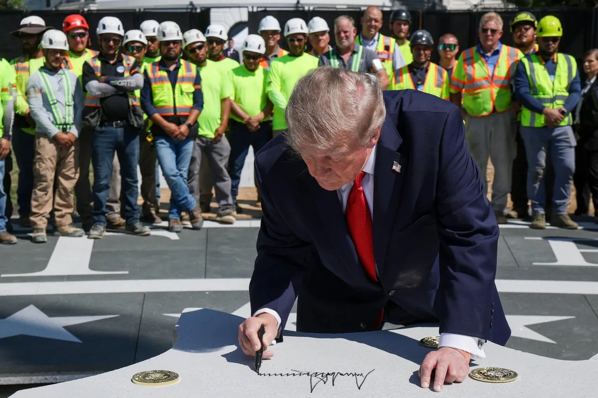Supreme Court Temporarily Allows Construction of Trump White House Ballroom