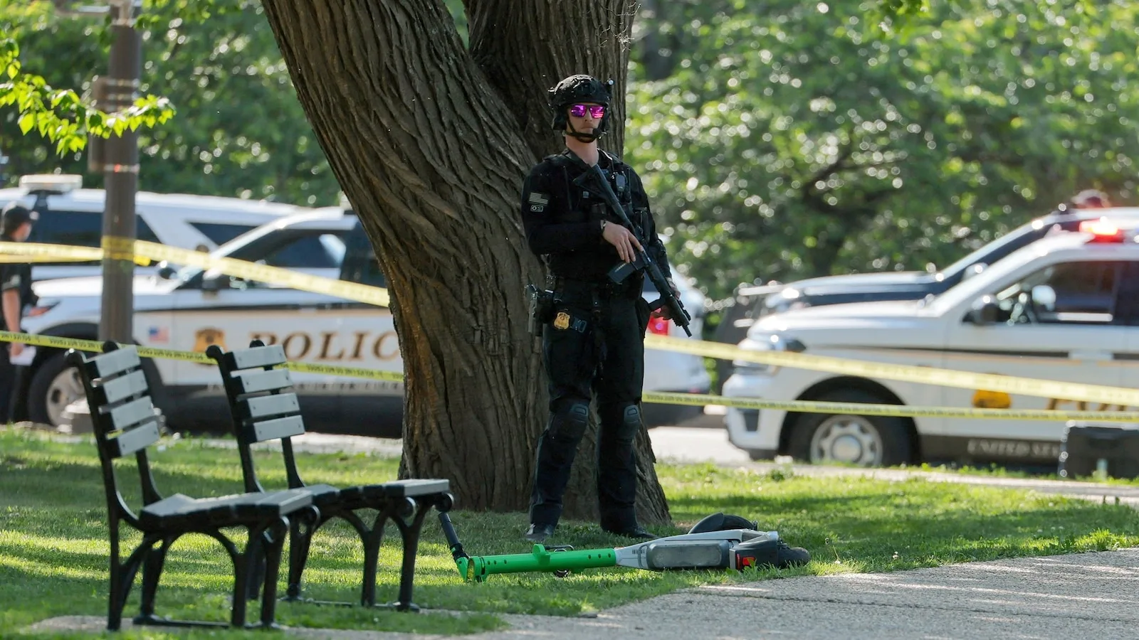 Suspect Accused of Shooting at Secret Service Near Washington Monument Identified