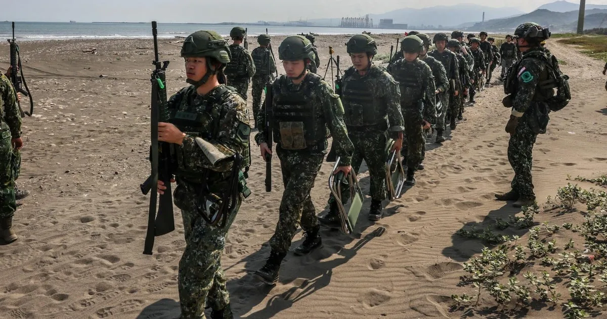 Taiwan Conducts Annual War Games Simulating Defense Against Potential Chinese Invasion
