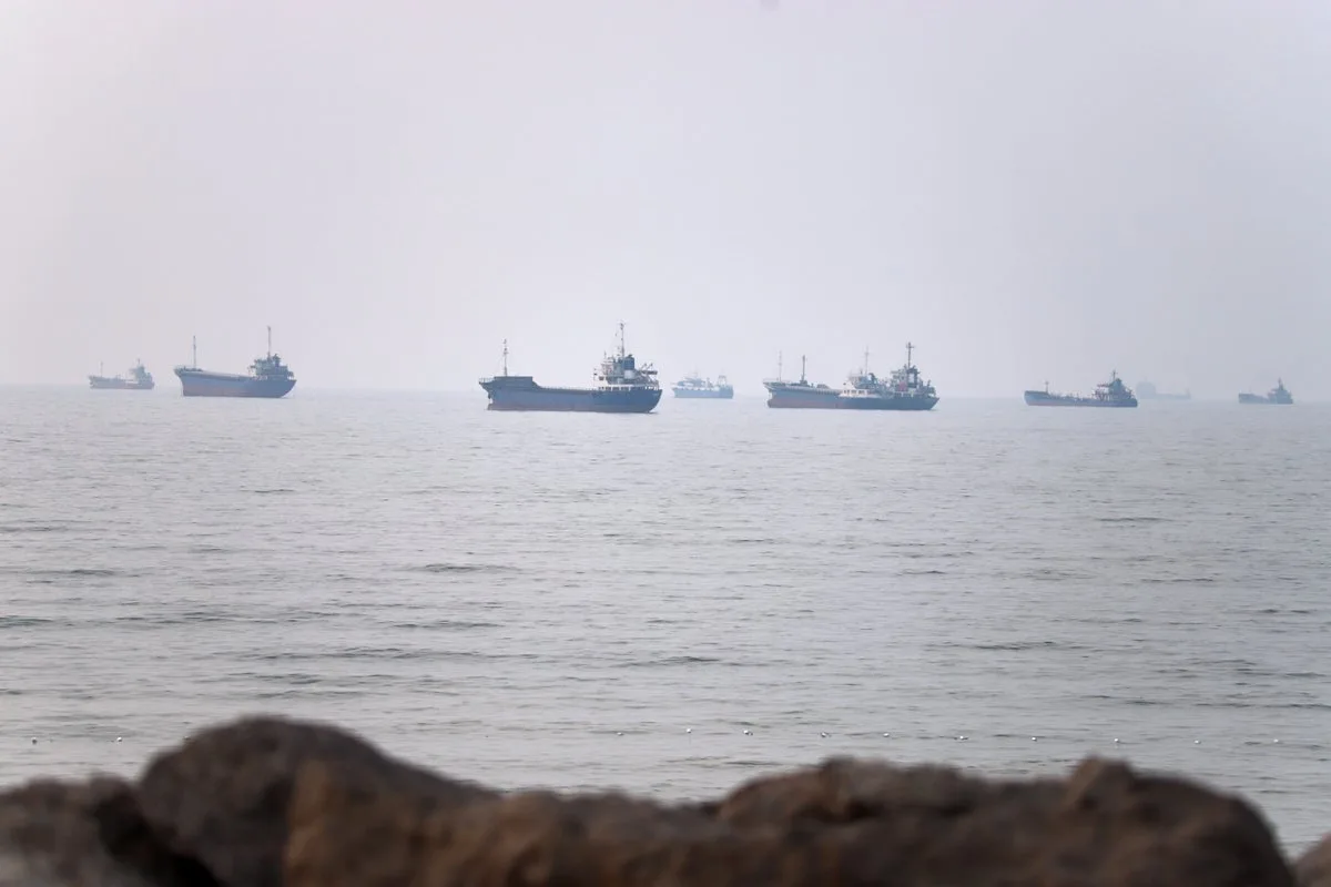 Tanker Catches Fire After Projectile Strike in Strait of Hormuz
