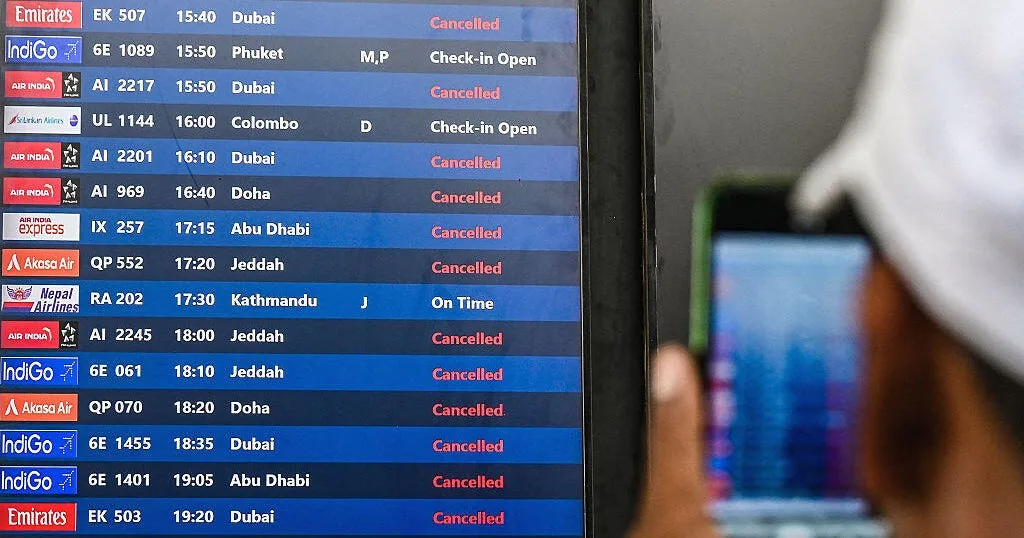 Middle East Airspace Closures Cause Widespread Flight Cancellations and Disruptions
