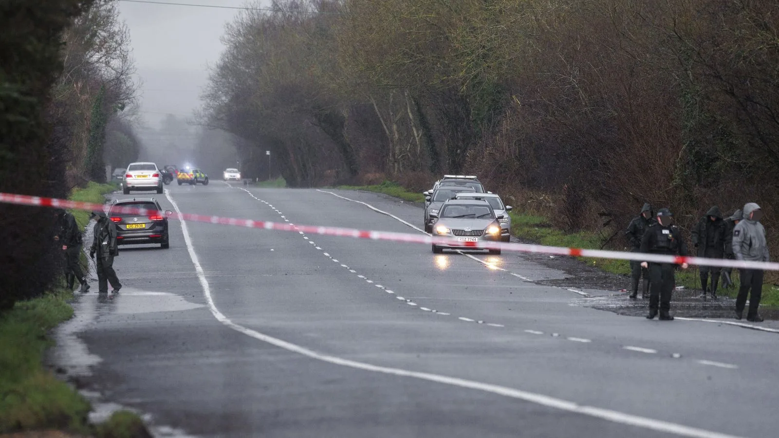 Three dead and four injured in multi-car crash near Moy, Northern Ireland