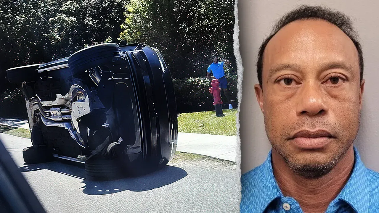 Tiger Woods Arrested for DUI After Rollover Crash in Jupiter Island, Florida