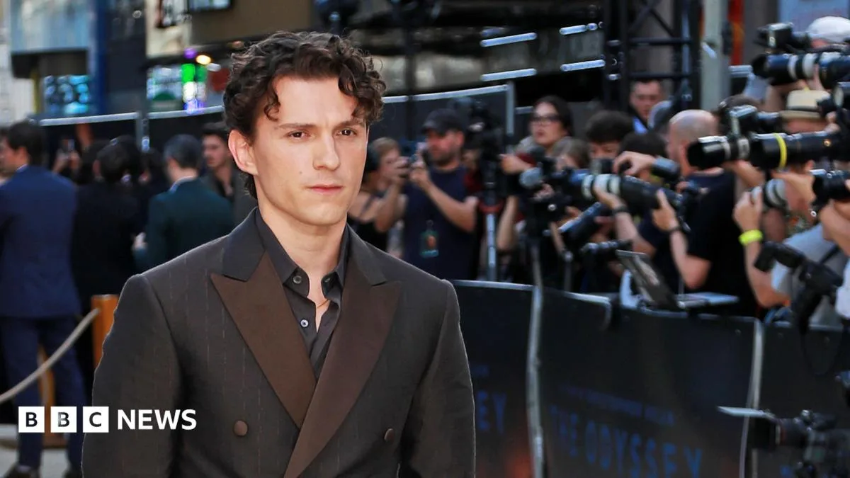 Tom Holland and Zendaya Attend 'The Odyssey' World Premiere