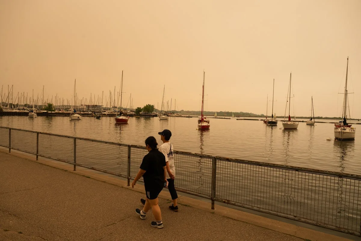 Wildfires in Canada and Northern US Trigger Air Quality Alerts and Emergency Declarations