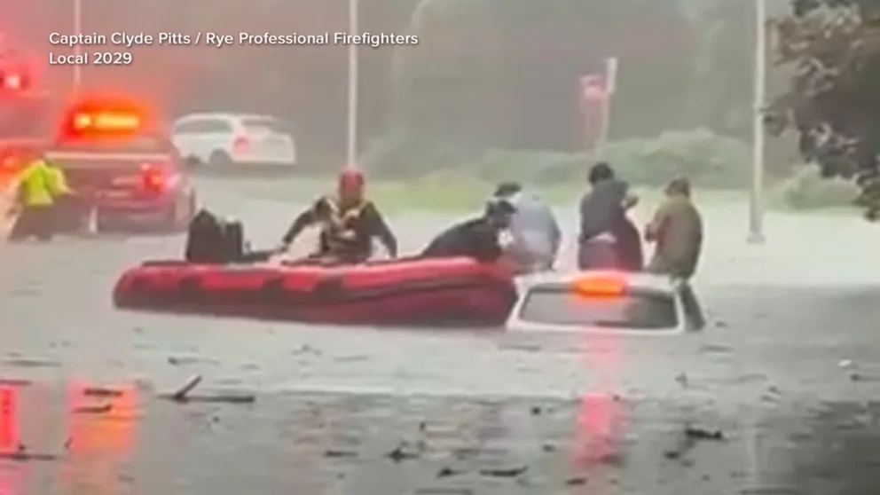 Torrential Rain Causes Flash Flooding and Rescues in Northeast Tristate Area