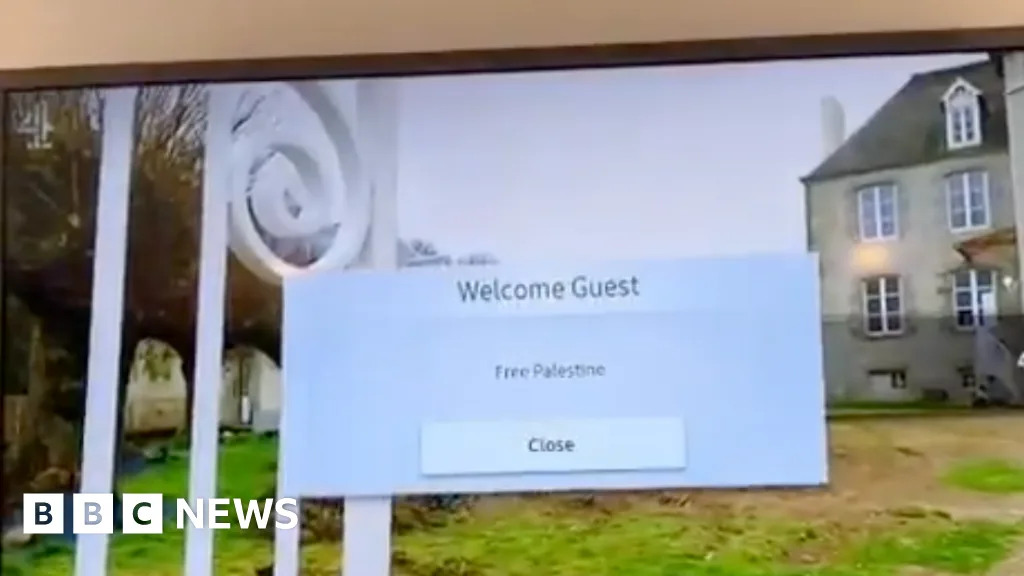 Travelodge Apologises After 'Free Palestine' Message Appears on Guest's TV