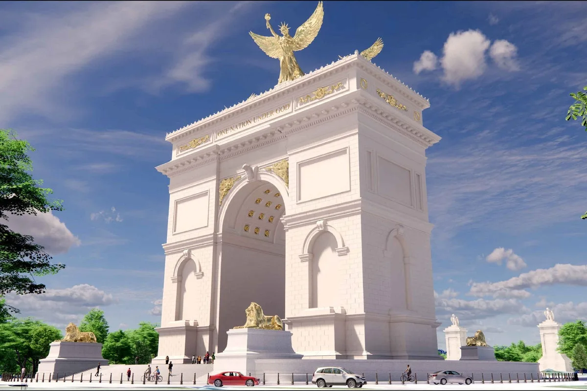 Trump Administration Plans Monument Near Arlington Under Accelerated Construction Schedule