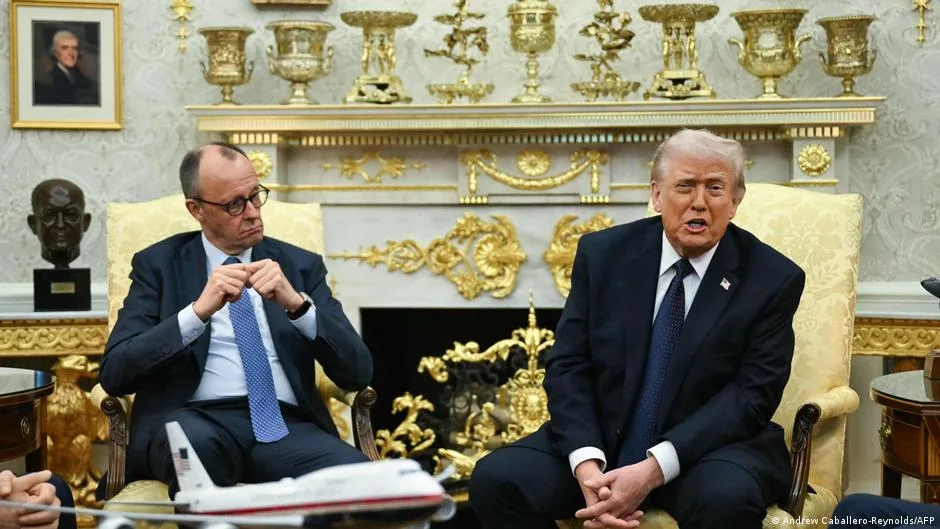 US President Trump and German Chancellor Merz discuss Iran amid AI military concerns