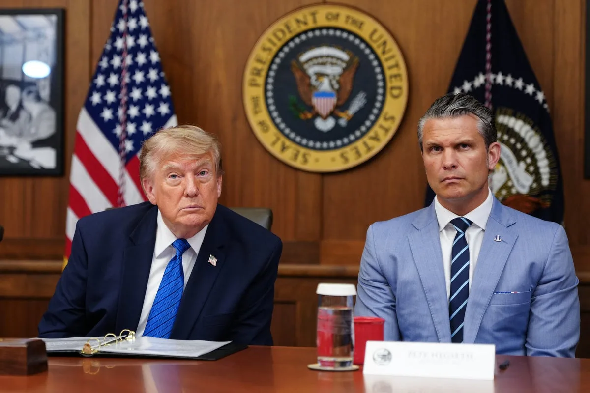 Trump and Pentagon Officials Dispute Reports of U.S. Munitions Shortage Amid Iran Conflict