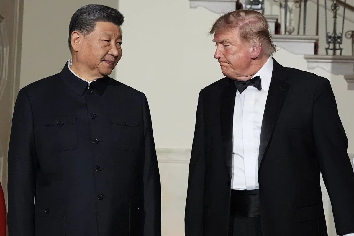 Trump and Xi Hold U.S.-China Summit Marked by Ceremony and Symbolic Gestures