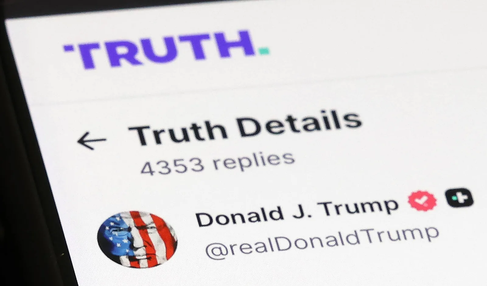 Trump Media Considers Spinning Off Truth Social Into Separate Public Company