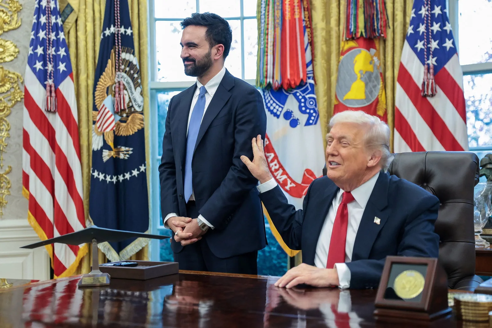 Trump Meets NYC Mayor Zohran Mamdani at Gracie Mansion During UN Week
