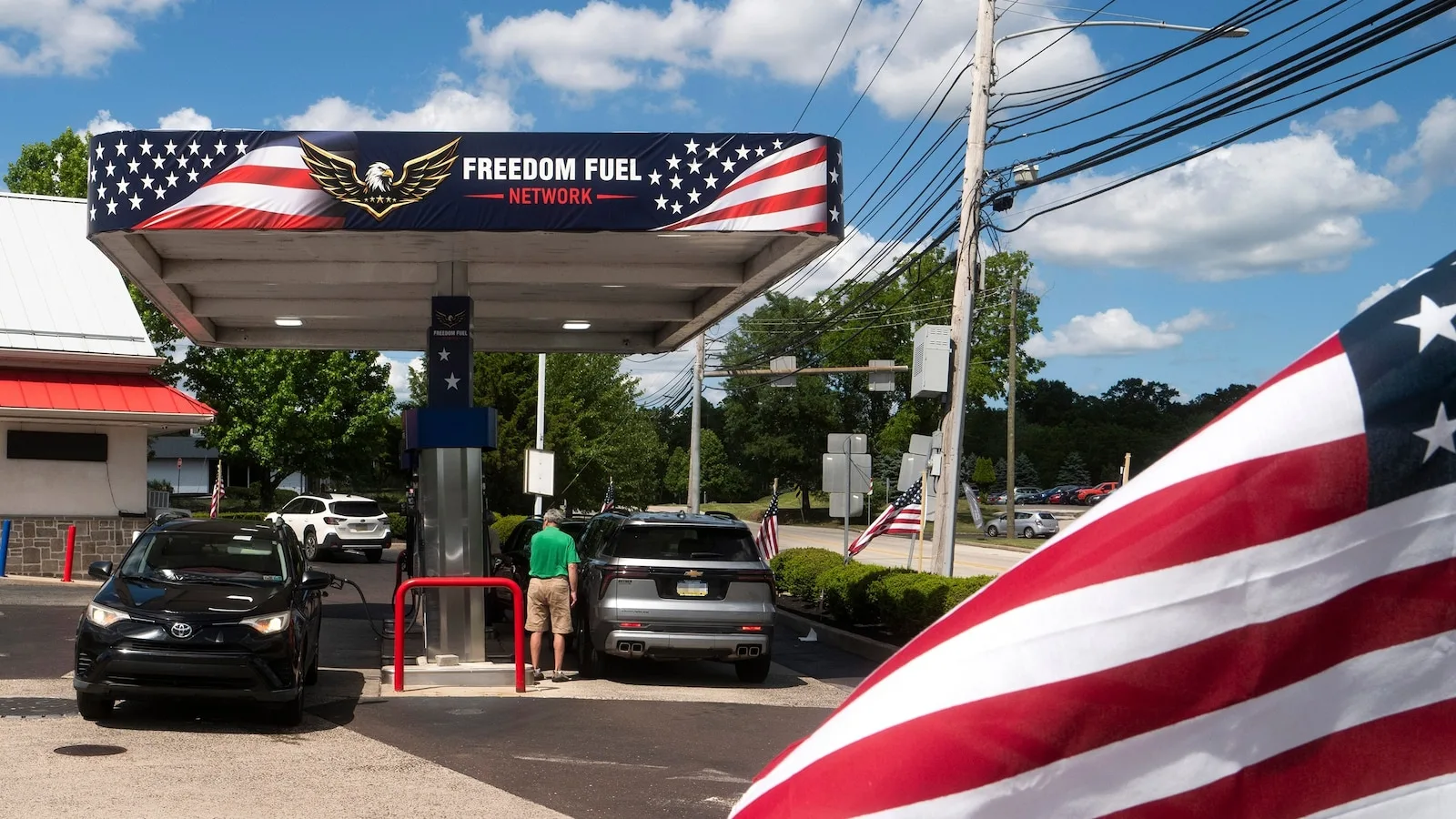 Trump Promotes 'Freedom Fuel' Gas Stations Selling Gas at $3.47 per Gallon