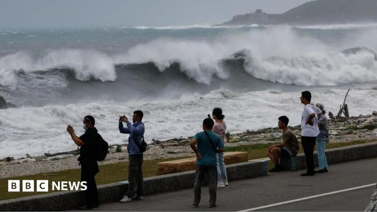 Typhoon Bavi Approaches Japan and Taiwan, Triggers Evacuations and Disruptions