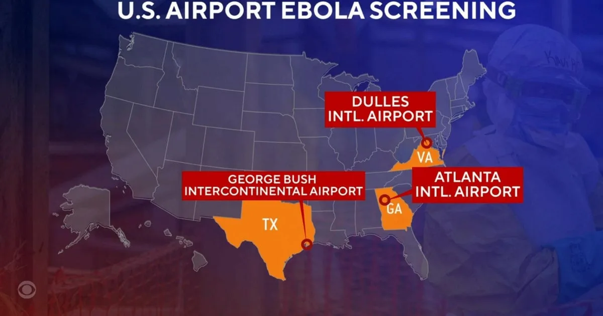 U.S. Expands Ebola Screening and Entry Points Amid Rising Cases in Africa